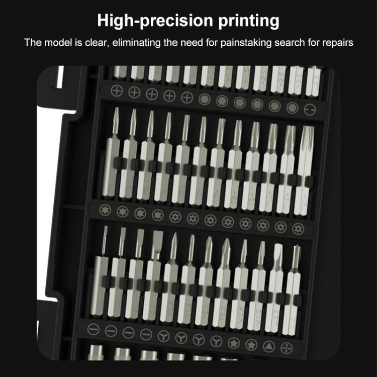 58-in-1 Precision Screwdriver Set for Smartphones, Laptops & Electronics - Durable CR-V Bits with Magnetic Tips