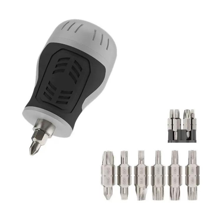 15-in-1 Mini Manual Ratchet Screwdriver Set with Precision Bits for Electronics, Laptops, and Smartphones