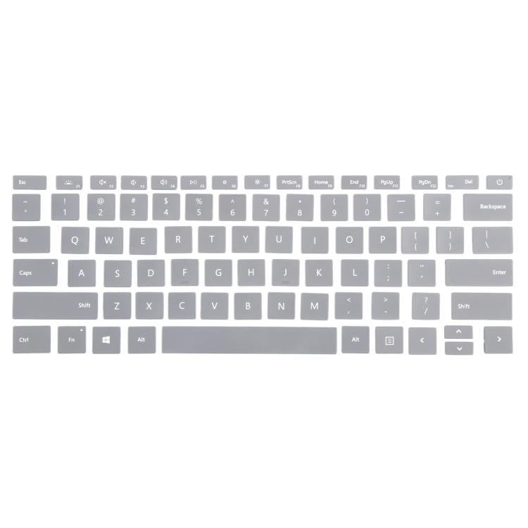 US English Keycaps for Microsoft Surface Laptop 3 / 4 (Silver) - Replace Damaged Caps, Enhance Appearance