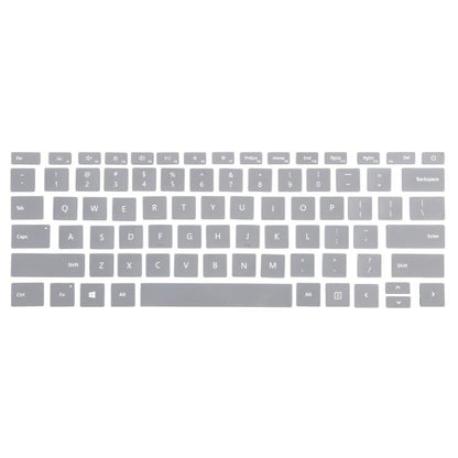 US English Keycaps for Microsoft Surface Laptop 3 / 4 (Silver) - Replace Damaged Caps, Enhance Appearance