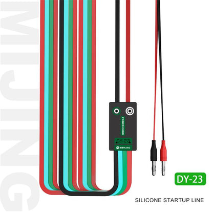 Mijing DY23 Silicone Power Boot Cable for Android Devices - Flexible FPC, Pure Copper Core, Durable & High-Precision