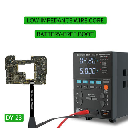 Mijing DY23 Silicone Power Boot Cable for Android Devices - Flexible FPC, Pure Copper Core, Durable & High-Precision