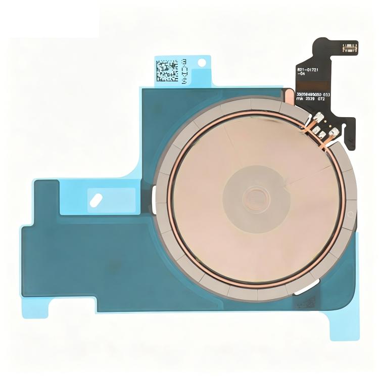 iPhone 17 Pro NFC Wireless Charging Module with Flashlight Flex Cable - Replacement Coil Repair Part