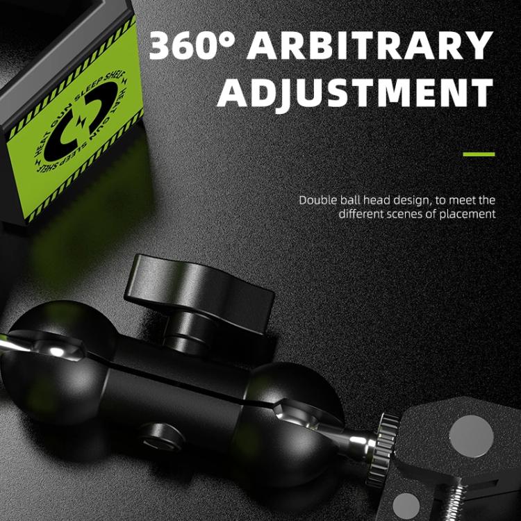 LUOWEI LW-304 861DW Hot Air Gun Bracket with Adjustable Angles, Sleep Function & Universal Clamp