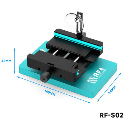 RF4 RF-SO2 Universal Mobile Phone LCD Screen Remover Tool with Dual-Sided Suction Cups & Adjustable Clamping