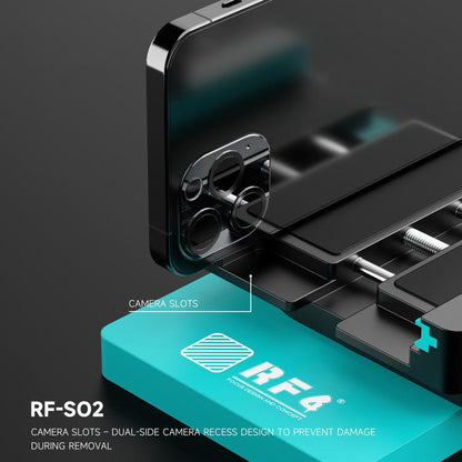 RF4 RF-SO2 Universal Mobile Phone LCD Screen Remover Tool with Dual-Sided Suction Cups & Adjustable Clamping