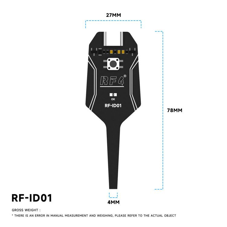 RF4 RF-ID01 Type-C High Precision Inductance Tester for Quick Electromagnetic Fault Location & Stability