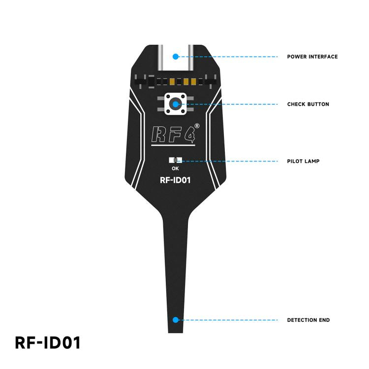 RF4 RF-ID01 Type-C High Precision Inductance Tester for Quick Electromagnetic Fault Location & Stability