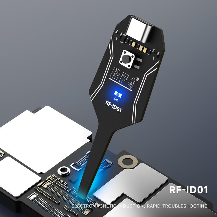 RF4 RF-ID01 Type-C High Precision Inductance Tester for Quick Electromagnetic Fault Location & Stability