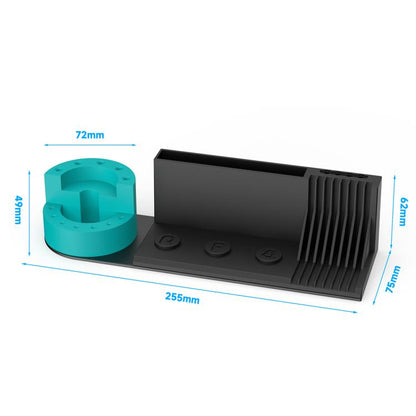 RF4 RF-ST15 360-Degree Rotating Tweezers & Screwdriver Storage Rack with Stencil Holder