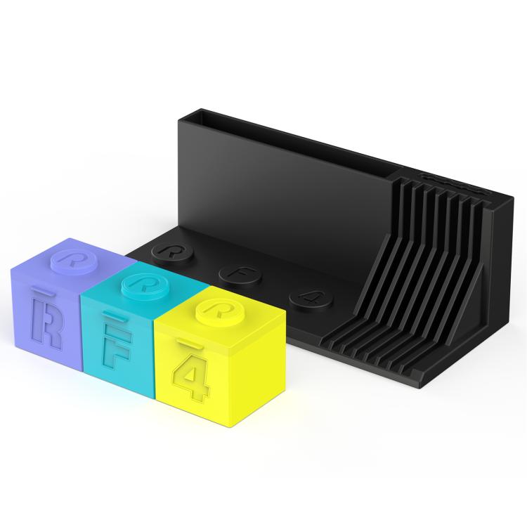 RF4 RF-ST16 Multi-Functional Screwdriver Storage Rack with Solder Paste Compartments & Metal Base