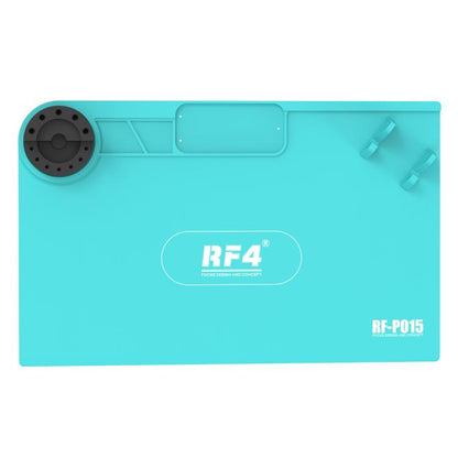 RF4 RF-PO15 High-Temperature Resistant Silicone Pad with Storage Stand - Flame-Retardant & Non-Slip Design