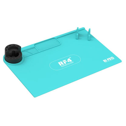 RF4 RF-PO15 High-Temperature Resistant Silicone Pad with Storage Stand - Flame-Retardant & Non-Slip Design