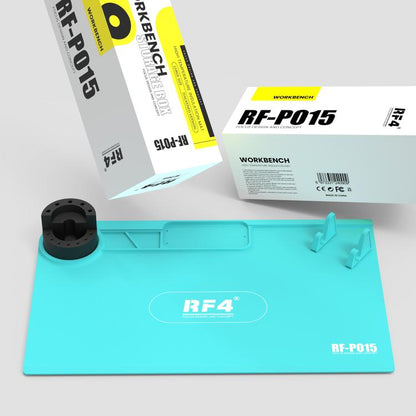 RF4 RF-PO15 High-Temperature Resistant Silicone Pad with Storage Stand - Flame-Retardant & Non-Slip Design