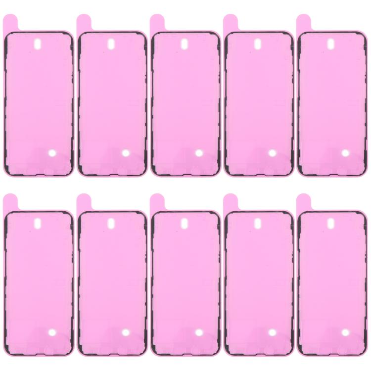 iPhone 13 - 10pcs OEM LCD Frame Bezel Waterproof Adhesive Gasket, Airtightness Test Compatible, Easy Install