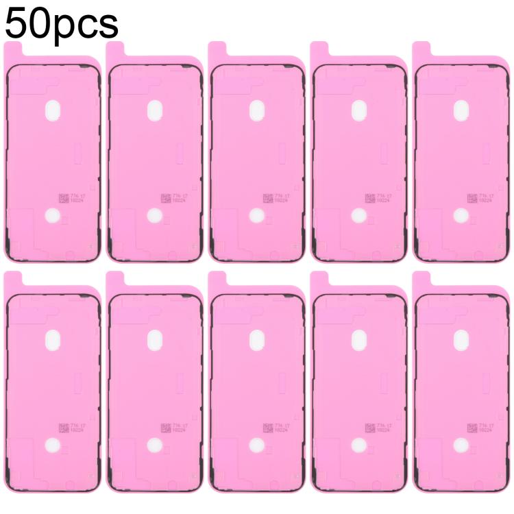 OEM Waterproof Adhesive Gasket for iPhone 12 Pro Max - 50pcs LCD Frame Bezel, Airtight Seal, Easy Install