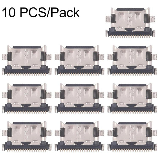 10 PCS Charging Port Connector Replacement for Samsung Galaxy M56 (SM-M566B) - Compatible & Tested