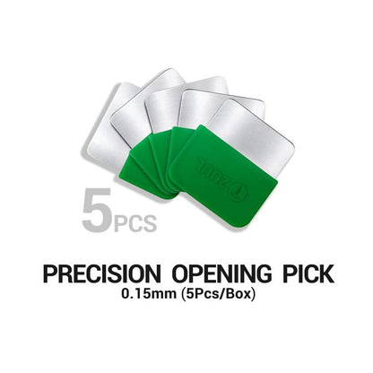 2UUL DA87 Ultra-Thin Precision Opening Picks (5 PCS Pack) - 0.15mm Scratch-Resistant Blades for Device Repair
