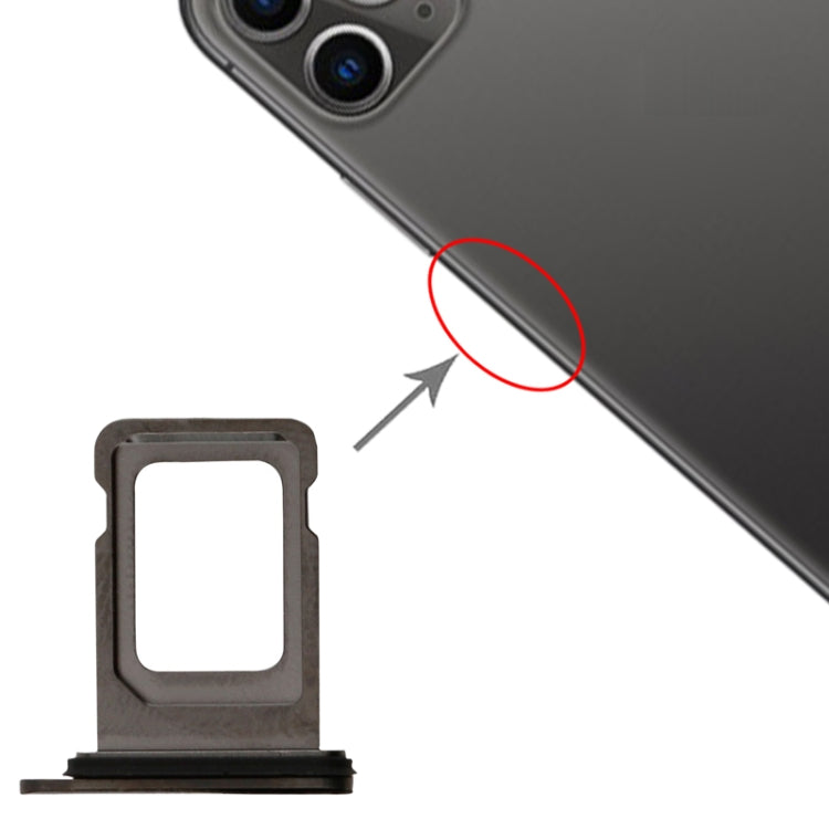 iPhone 11 Pro / 11 Pro Max SIM Card Tray Replacement (Midnight Green) - Compatible & Tested