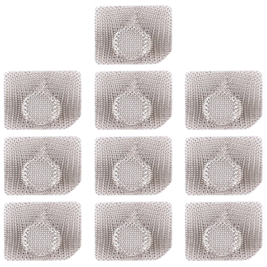 10 PCS Dustproof Microphone & Flashlight Mesh for iPhone 11 Pro Max / 11 Pro / 11 (White) - Quality Replacement