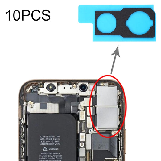 10 PCS Shockproof Back Camera Dustproof Sponge Foam Pads for iPhone 11 - Professional Installation Recommended