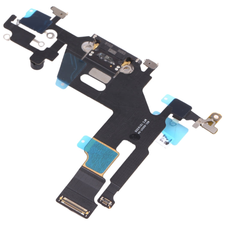 Original Black Charging Port Flex Cable Replacement for iPhone 11 - Quality Checked & Fully Compatible
