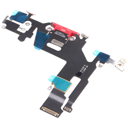 Original Red Charging Port Flex Cable Ribbon for iPhone 11 - Replacement Part, Fully Compatible