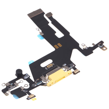 iPhone 11 Original Charging Port Flex Cable Ribbon Replacement (Yellow) - Compatible & Tested