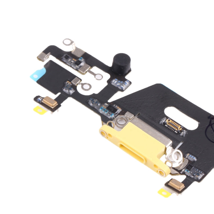 iPhone 11 Original Charging Port Flex Cable Ribbon Replacement (Yellow) - Compatible & Tested