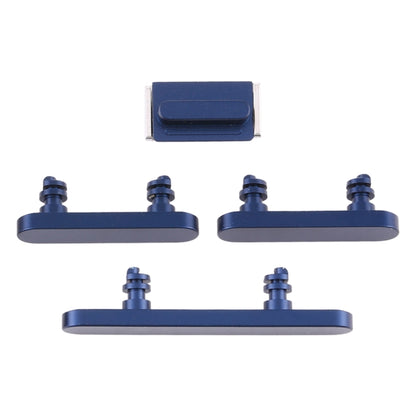 iPhone 12 Power and Volume Control Button Replacement Set (Blue) - Quality Assurance Checked