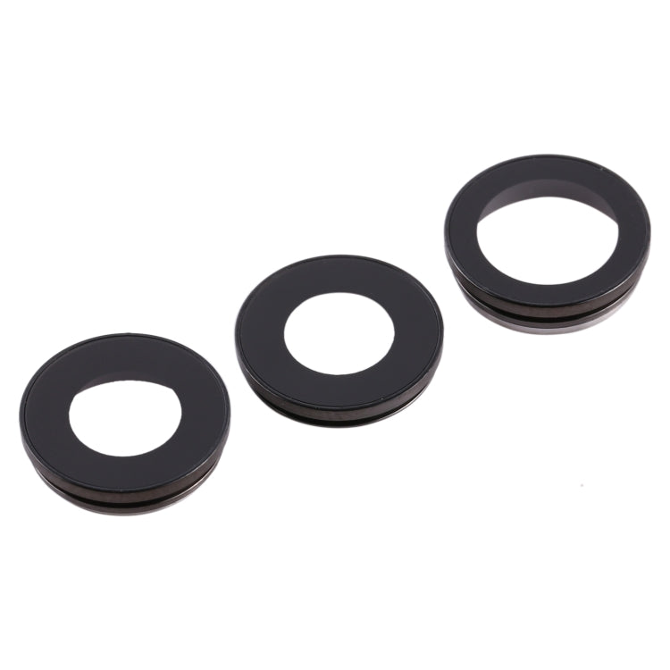 iPhone 12 Pro Camera Lens Cover Replacement (Black) - Perfect Fit, Professional Installation Recommended