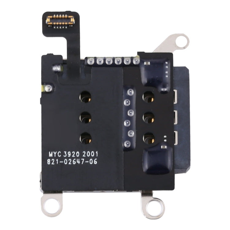 Single SIM Card Holder Socket with Flex Cable for iPhone 12 & 12 Pro - Replacement Part