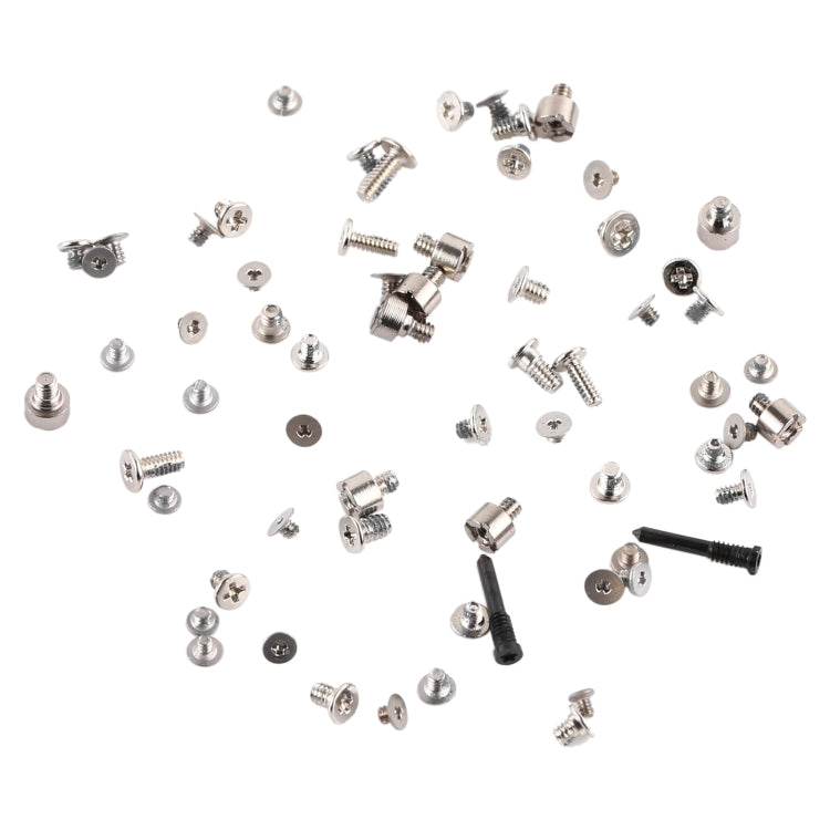 Complete Set of Screws and Bolts for iPhone 12 (Assorted Colours) - Replacement Parts for Repairs