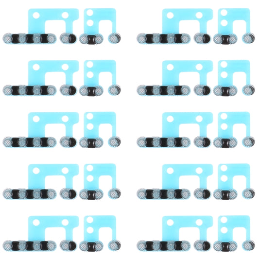 10 Pack Speaker Dustproof Mesh Replacement for iPhone 12 (Grey) - Quality Checked, Perfect Fit