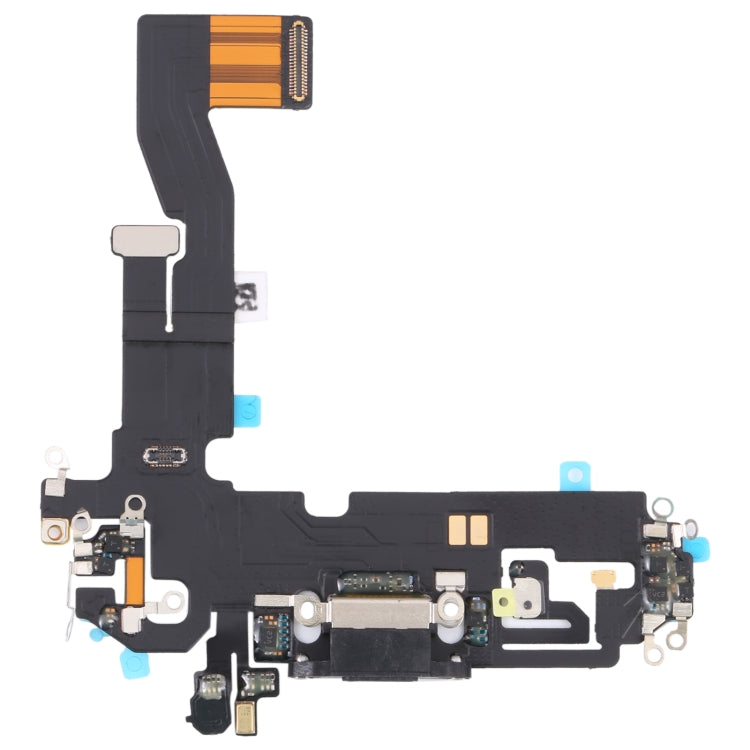 iPhone 12 Pro Charging Port Flex Cable Replacement (Black) - Compatible, Quality Checked, Easy Install