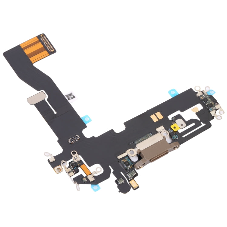 iPhone 12 Pro Gold Charging Port Flex Cable Replacement - Compatible & Fully Tested