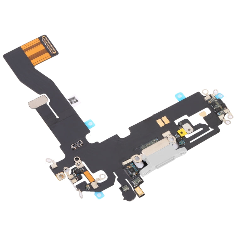 iPhone 12 Pro Charging Port Flex Cable Replacement (White) - Quality Guaranteed, Compatible Part