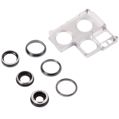 iPhone 13 Pro Camera Lens Cover with Retaining Bracket Replacement (Graphite) - Professional Installation Recommended
