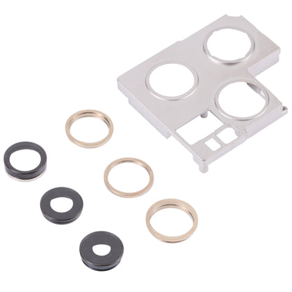 iPhone 13 Pro Camera Lens Cover with Retaining Bracket Replacement (Gold) - Compatible & Quality Assured