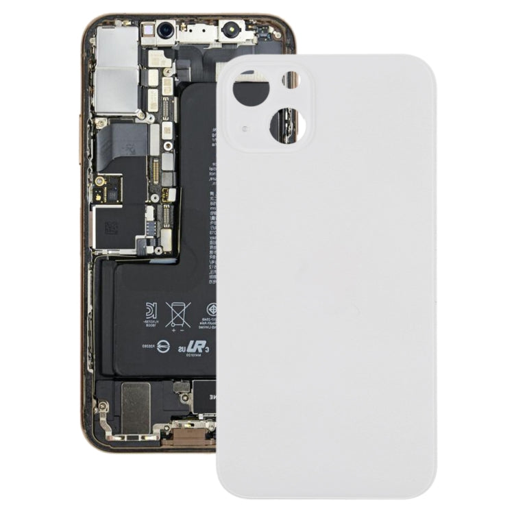 iPhone 13 Battery Back Cover Replacement (White) - Compatible, Quality Checked, Professional Installation Recommended