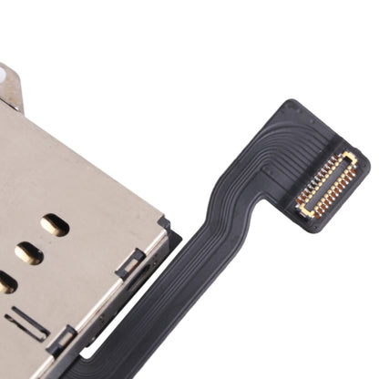 Double SIM Card Reader Socket with Flex Cable for iPhone 13 - Replacement Part, Quality Assured