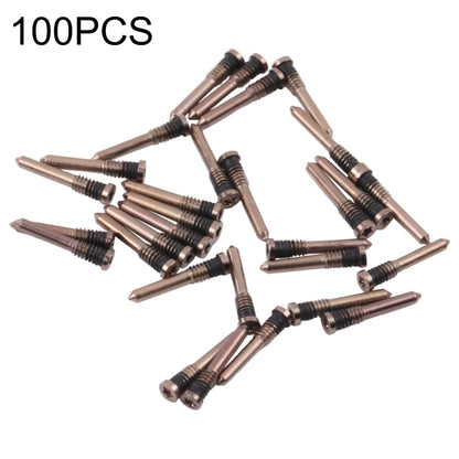 100 PCS Gold Charging Port Screws for iPhone 13 Mini - Repair & Replacement Parts