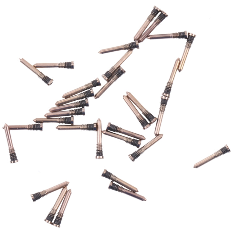 100 PCS Gold Charging Port Screws for iPhone 13 Pro - Repair & Replacement Parts