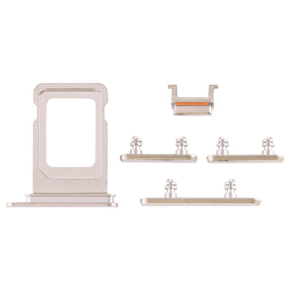 iPhone 11 Pro / 11 Pro Max SIM Card Tray & Side Key Replacement (White) - Genuine Parts, Easy Install