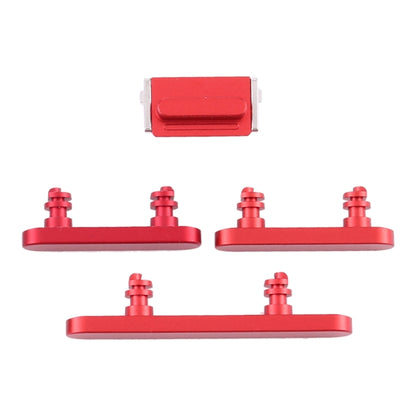 Red Power and Volume Control Button Replacement Set for iPhone 12 Mini - Quality Checked, Easy Fit