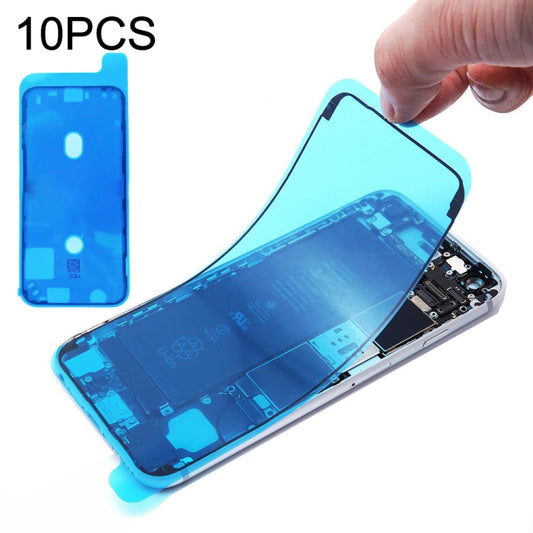 10-Pack Front Housing Adhesive for iPhone 12 Mini - Reliable Replacement, Professional Installation Recommended