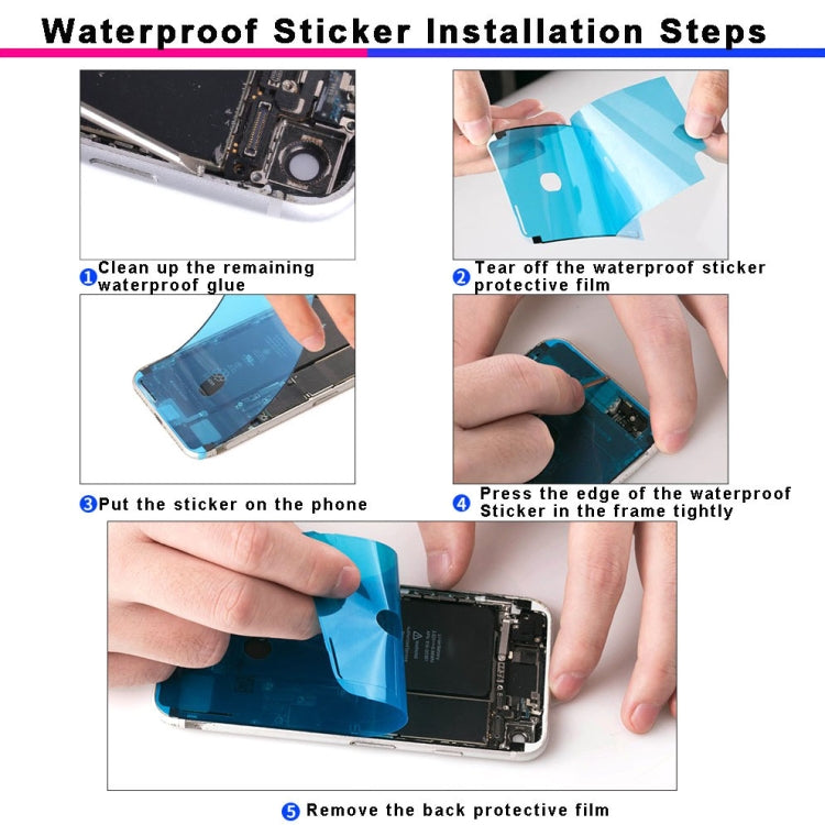 100 PCS iPhone 12 Pro Max Front Housing Adhesive - Reliable Replacement for Repair