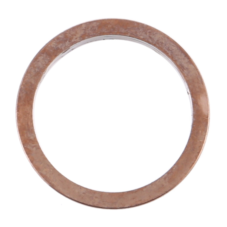 iPhone 12 Pro Max Gold 3 PCS Rear Camera Glass Lens Metal Protector Hoop Ring Replacement