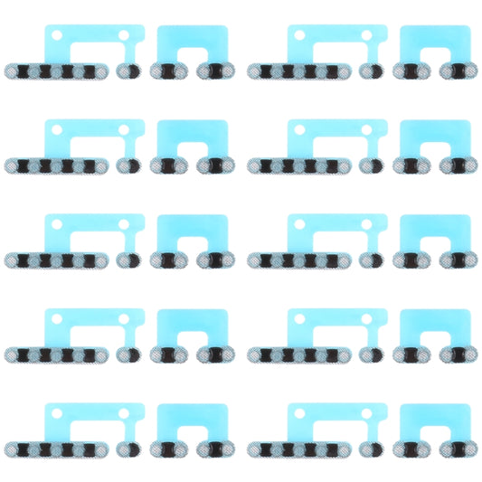 10 Pack of Speaker Dustproof Mesh for iPhone 12 Pro Max - Replacement Part (White)