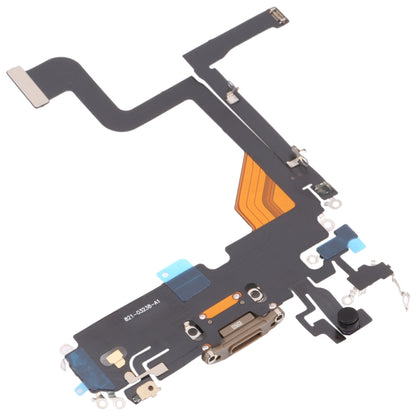 iPhone 13 Pro Gold Charging Port Flex Cable Replacement - Compatible and Fully Functional